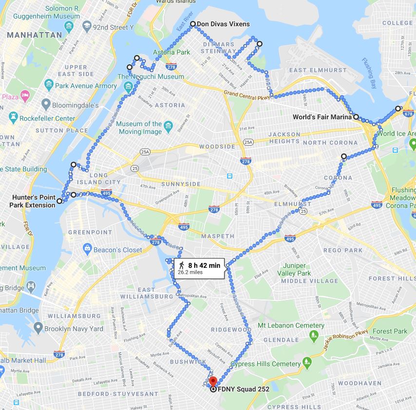 Week 22 route